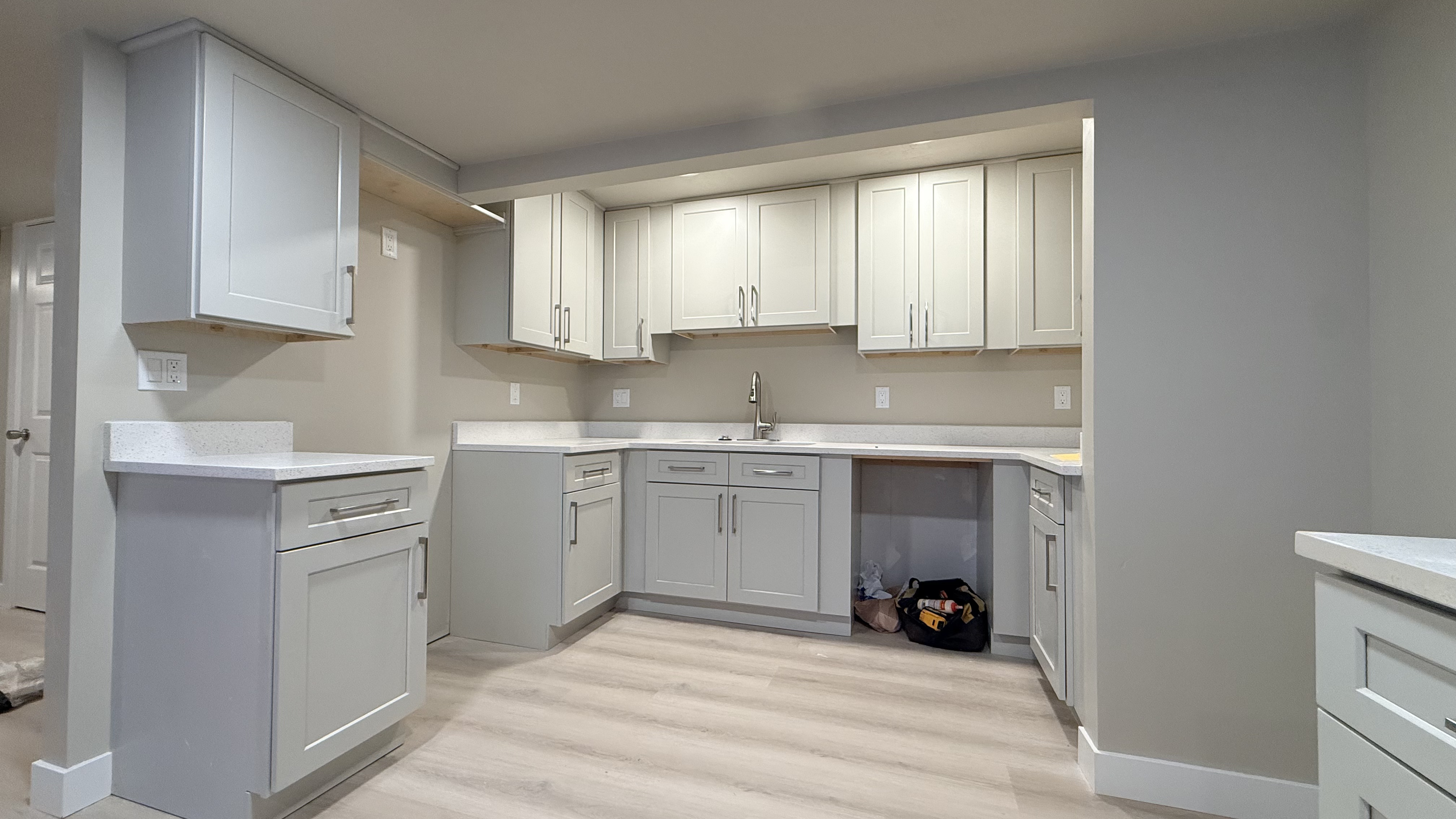 Kitchen remodel project photo two